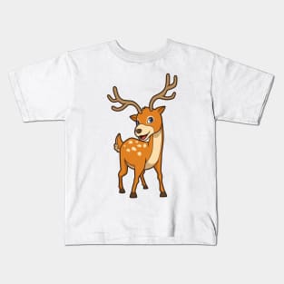 Kawaii deer Kids T-Shirt